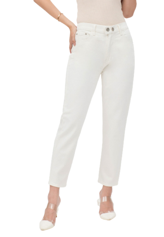 Basic Tapered Jeans Highwaist 1