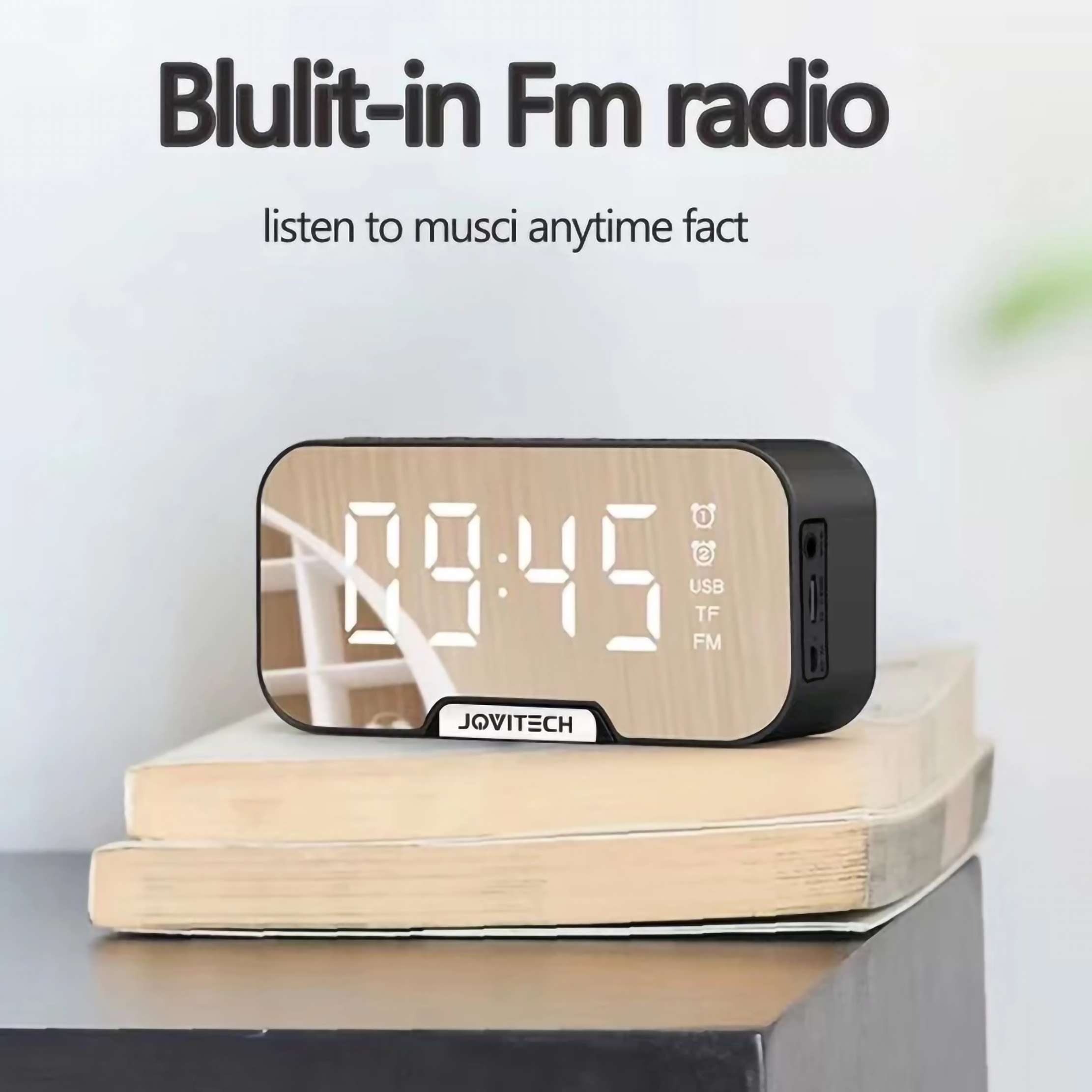  Jovitech Speaker Bluetooth 5.0 Ahame LED Display Ultra Bass S10