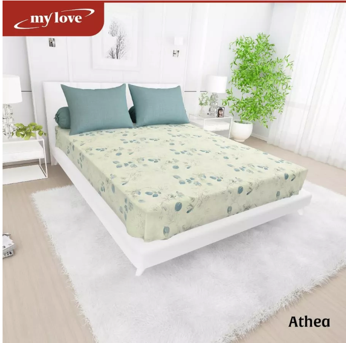 Bandung Indah Gemilang My Love All New Sprei Fitted Athea