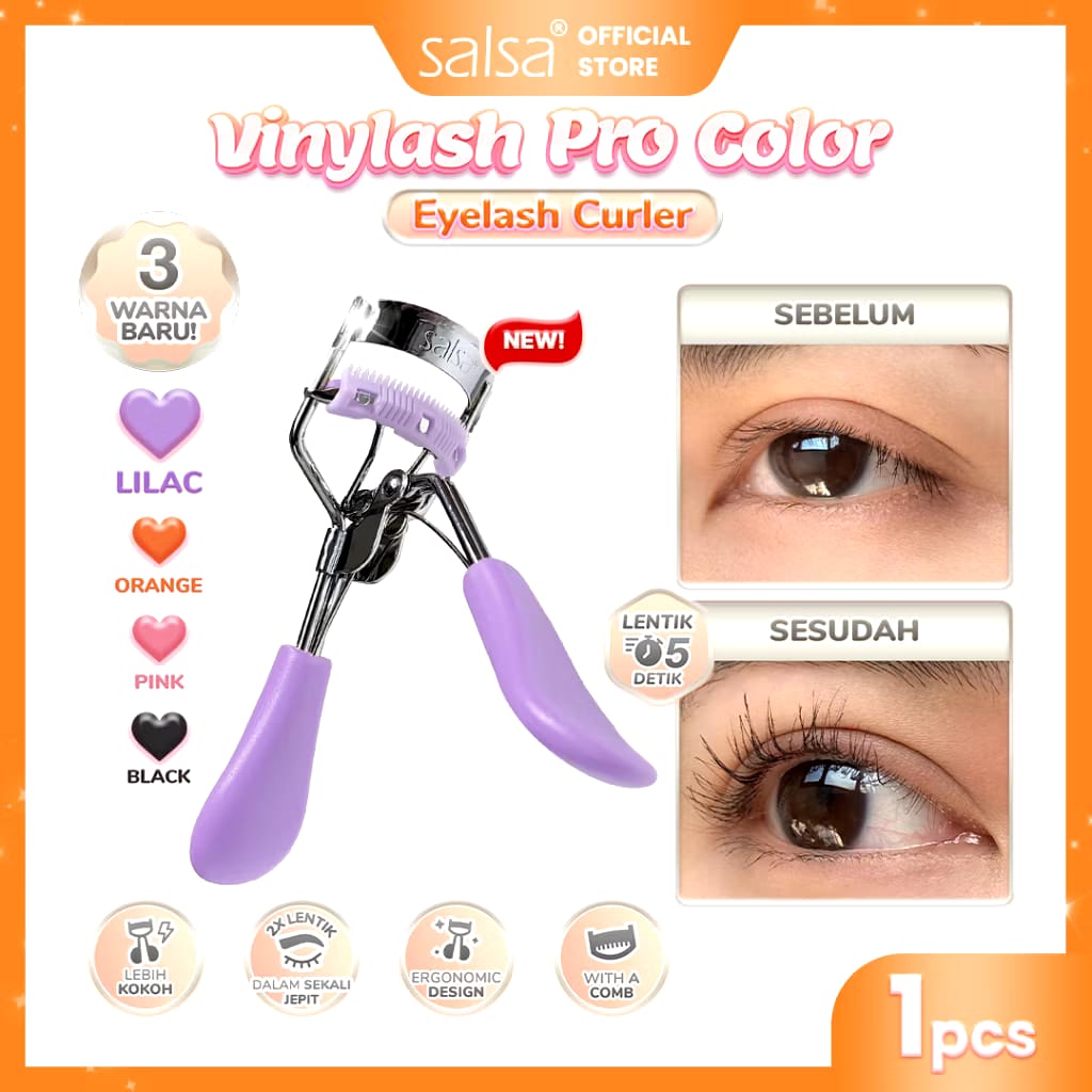 Alfa Viktori Familia SALSA Vinylash Pro Color Eyelash Curler