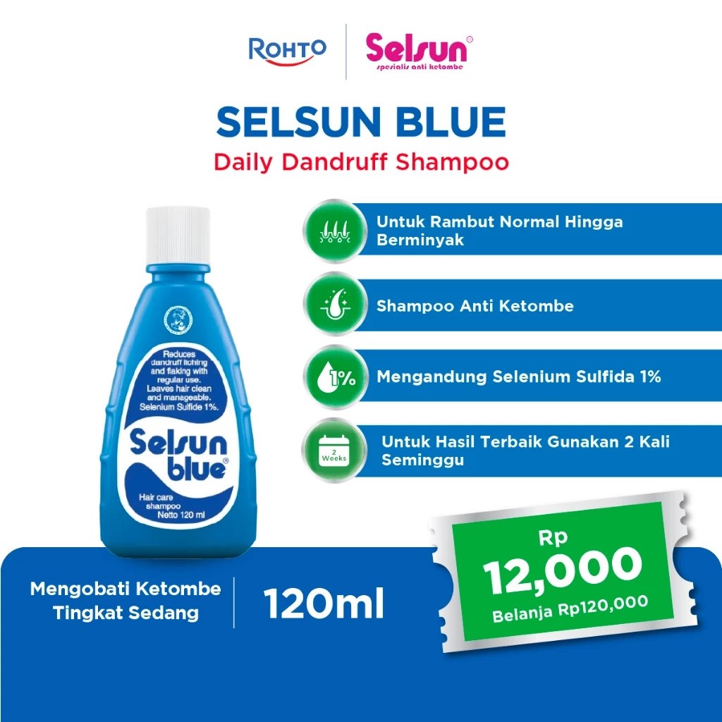 Blue Hair Care Shampoo 4