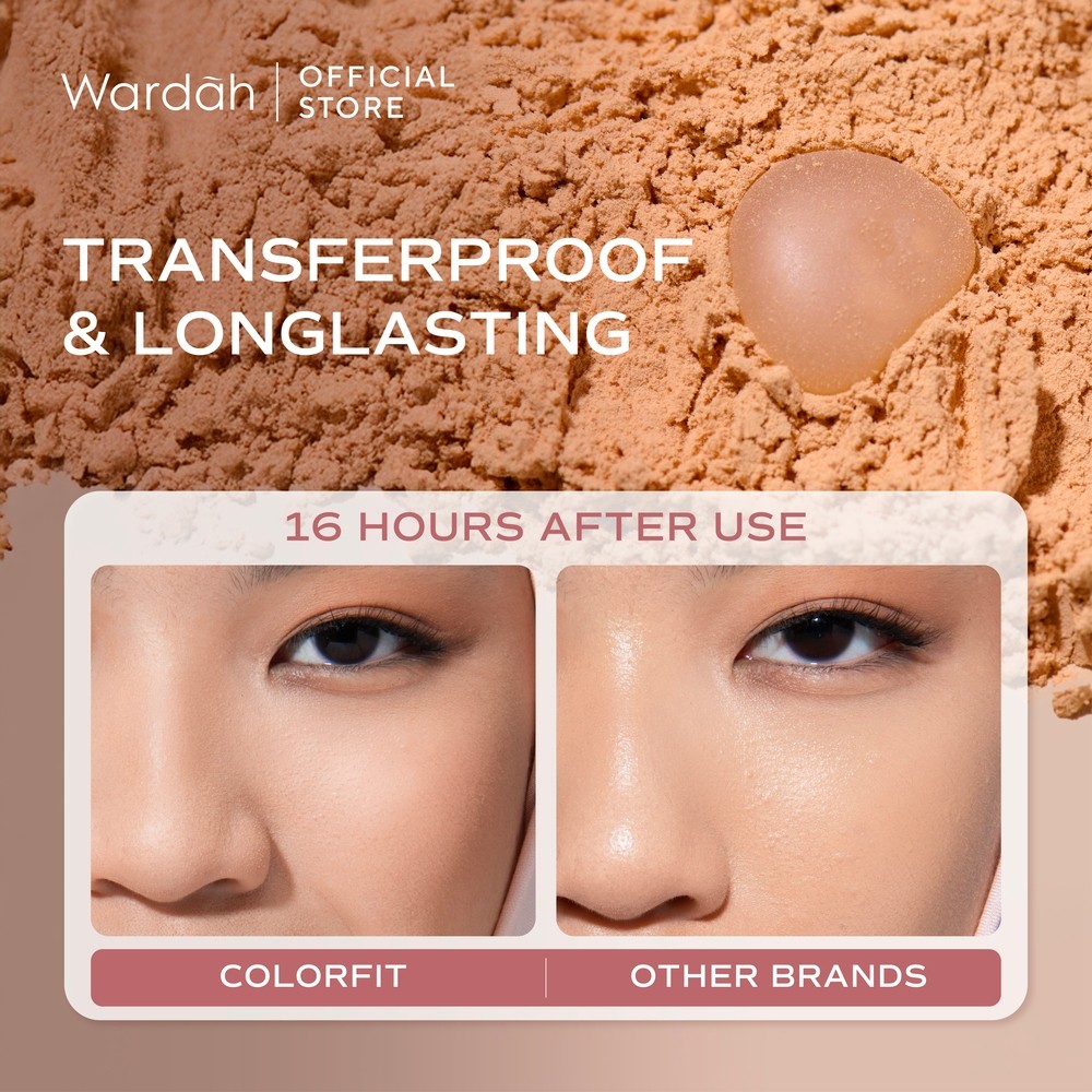 Paragon Technology and Innovation Wardah Colorfit HD Blurify Loose Powder 43W Golden Sand