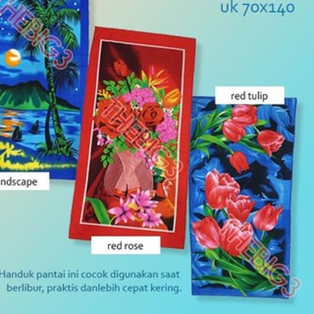  Handuk Karakter Ukuran Besar 