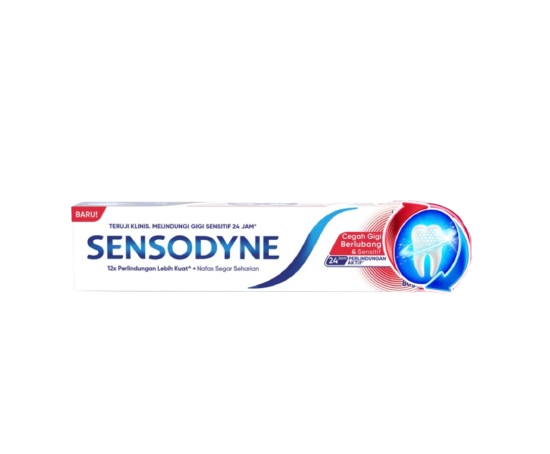 Sensodyne Cegah Gigi Berlubang & Sensitif