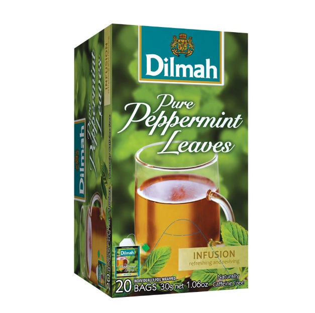 Dilmah Ceylon Tea Company Dilmah Pure Peppermint Leaves Tea
