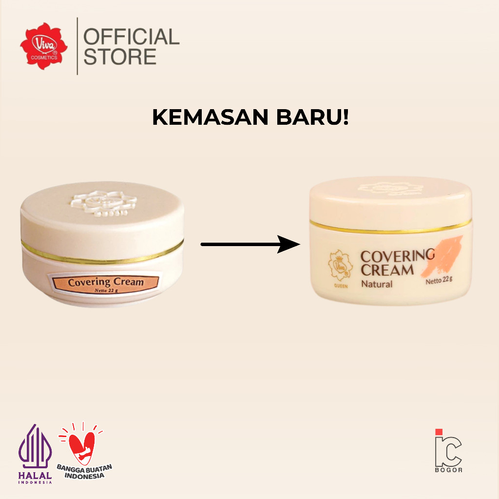 VITAPHARM Viva Queen Covering Cream Natural