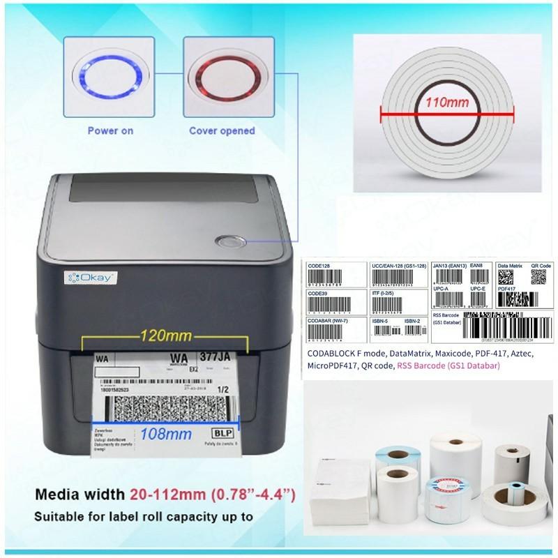 Oki Technology Indonesia OKAY Thermal Label Printer D100
