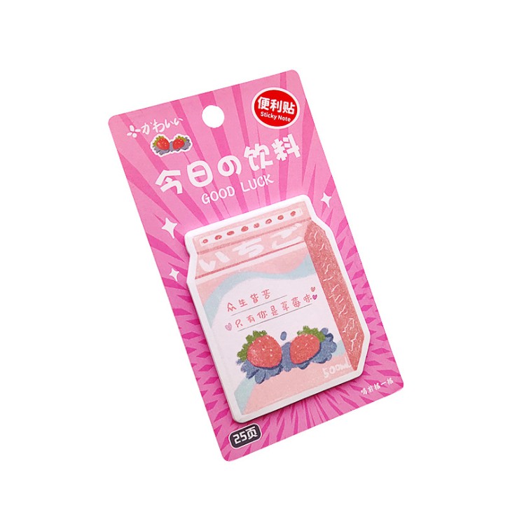 J2  Sticky Note Korean Milk