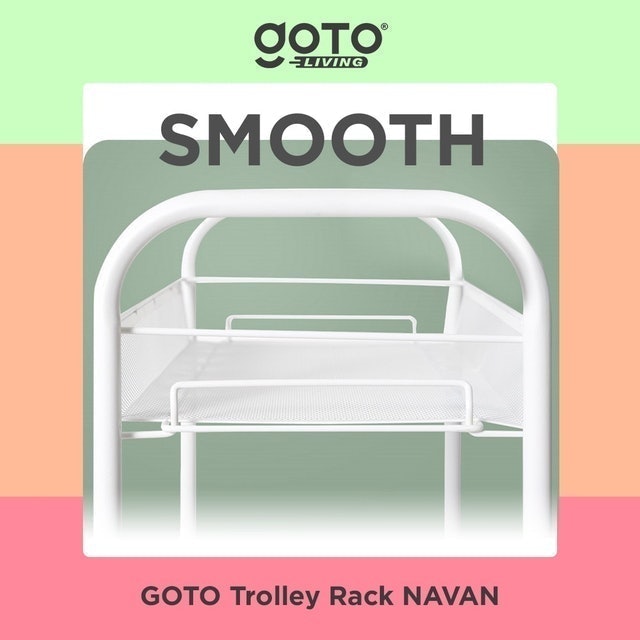 GOTO Living Navan Rolling Storage Cart