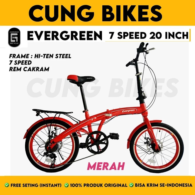 Evergreen 7 Speed 20 inch 4