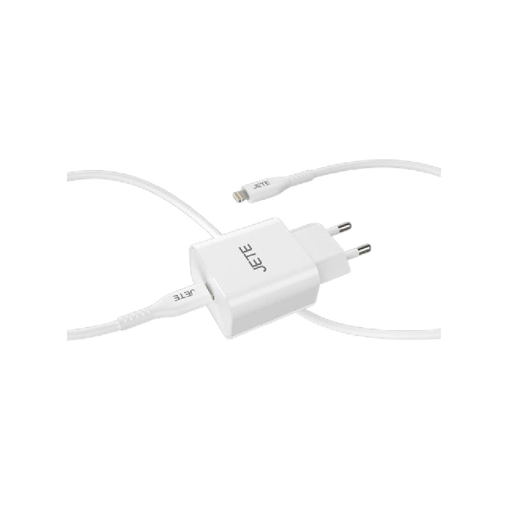 JETE Adaptor MFI Fast Charging 20W + Kabel USB Type C to Lightning ｜ EM1