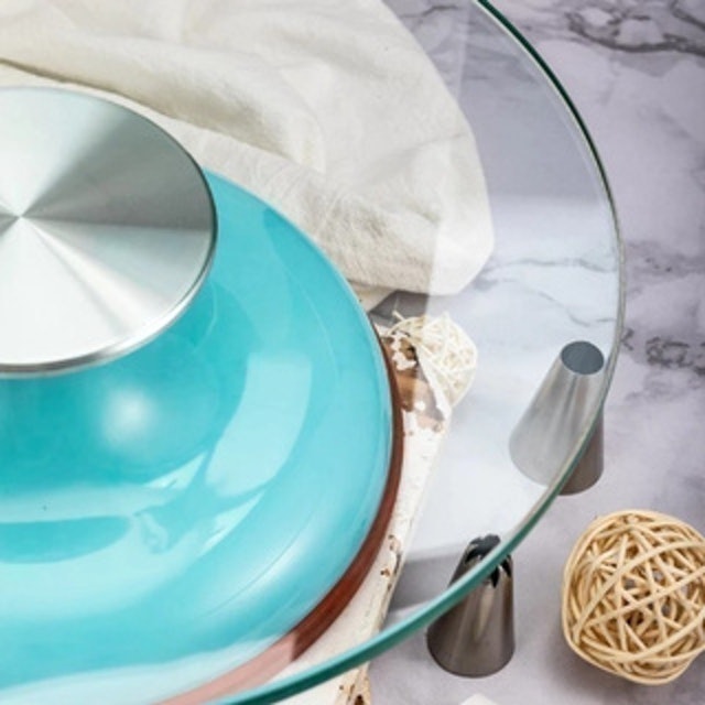  Glass Cake Decorating Turntable
