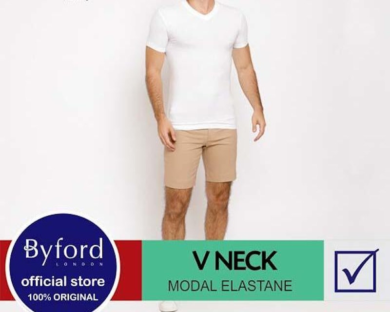 Byford V Neck T-Shirt Modal By Tencel 4