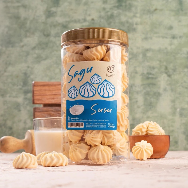 Digie Cookies Kue Kering Sagu Susu 2