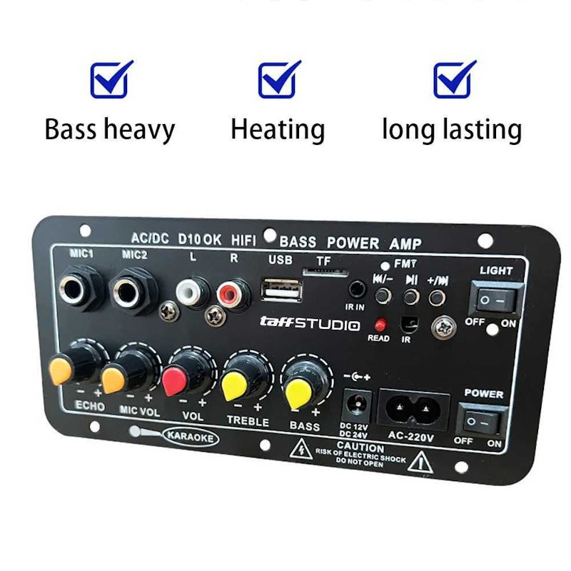 TaffSTUDIO Board Audio Bluetooth Amplifier 5
