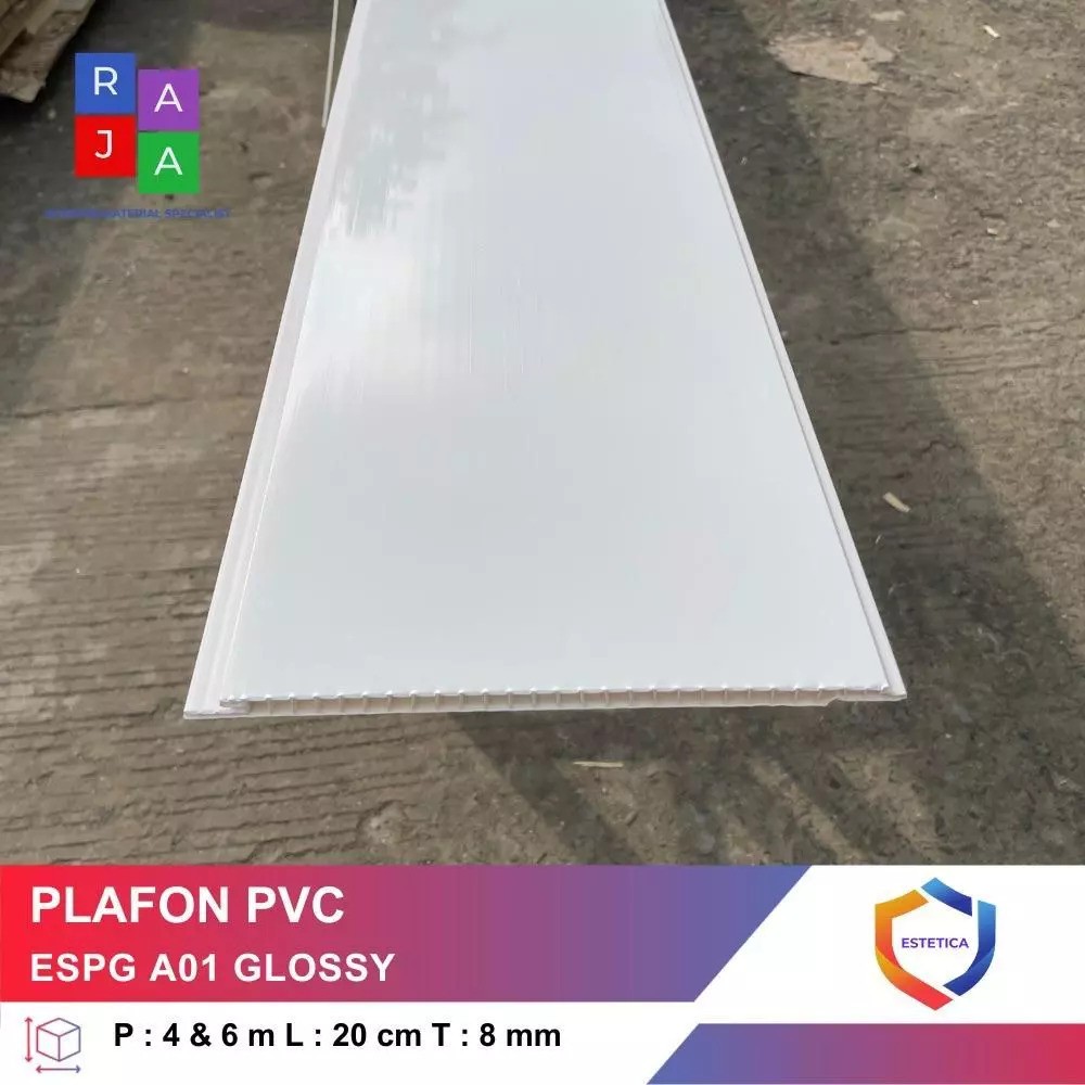 Tigershield Industrial Tiger PVC Putih Polos Glossy ESPG A01