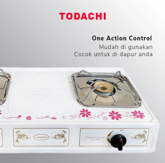 Citra Surya Abadi Prima Todachi Kompor Gas 2 Tungku  T-2000 ELG