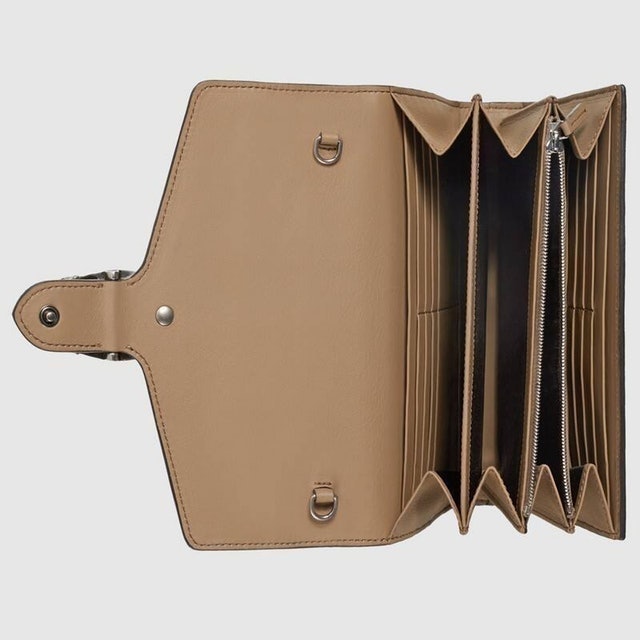 Gucci Dionysus GG Supreme Chain Wallet Style ‎401231 KHNSN 8642