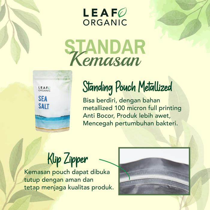 Leaf Organic Himalayan Salt Coarse