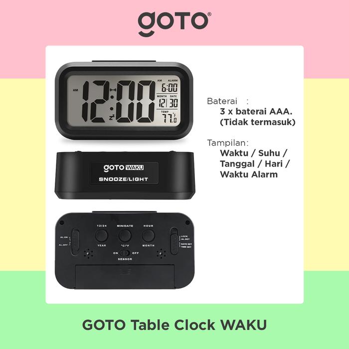 GOTO Living Table Clock LED 2