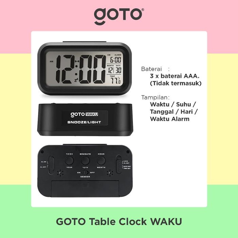 GOTO Living Table Clock LED 2
