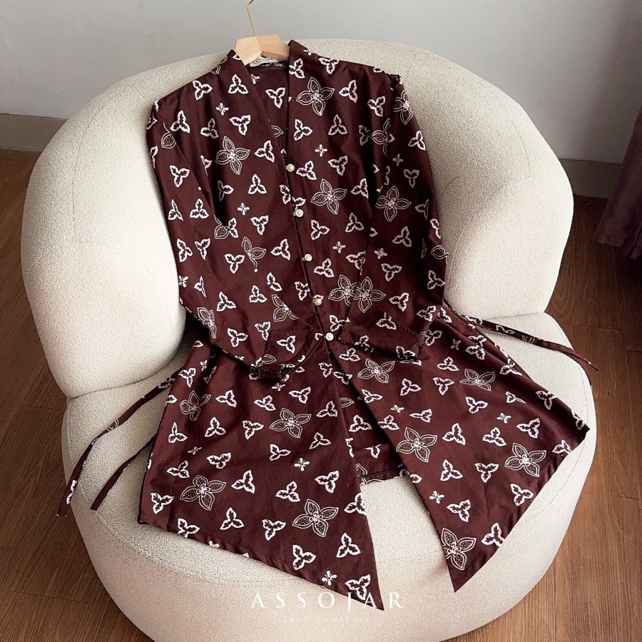  Assojar Fashion Ethnic Sukma Atasan Kebaya Batik 4