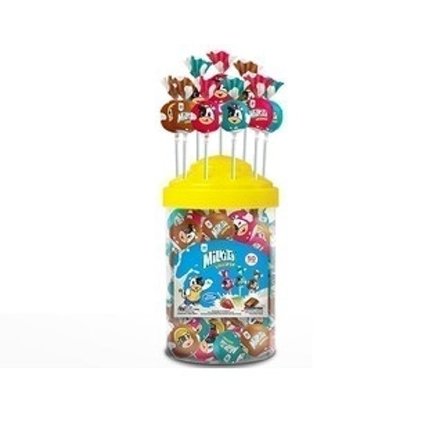 Milkita Lollipop Jar Assorted Festive