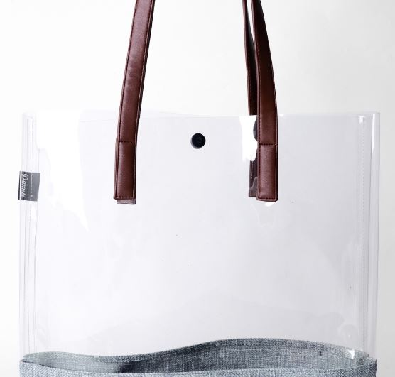 Pamole  Totebag Wanita Transparan