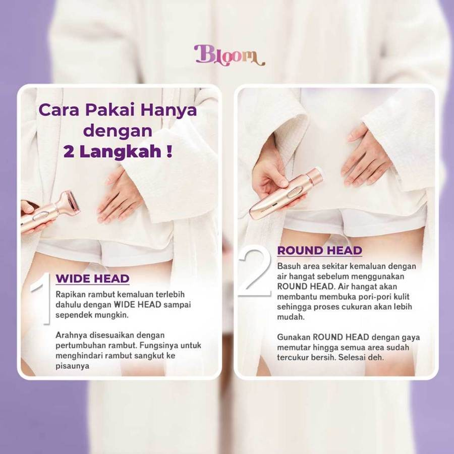 BLOOM Indonesia BLOOM Orchid Lady Shaver 