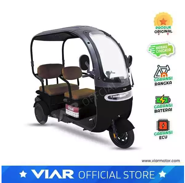 Triangle Motorindo Viar Sepeda Listrik Roda 3  EV2