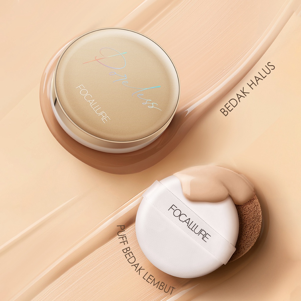 FCL Internasional Indonesia FOCALLURE Poreless BB Cushion