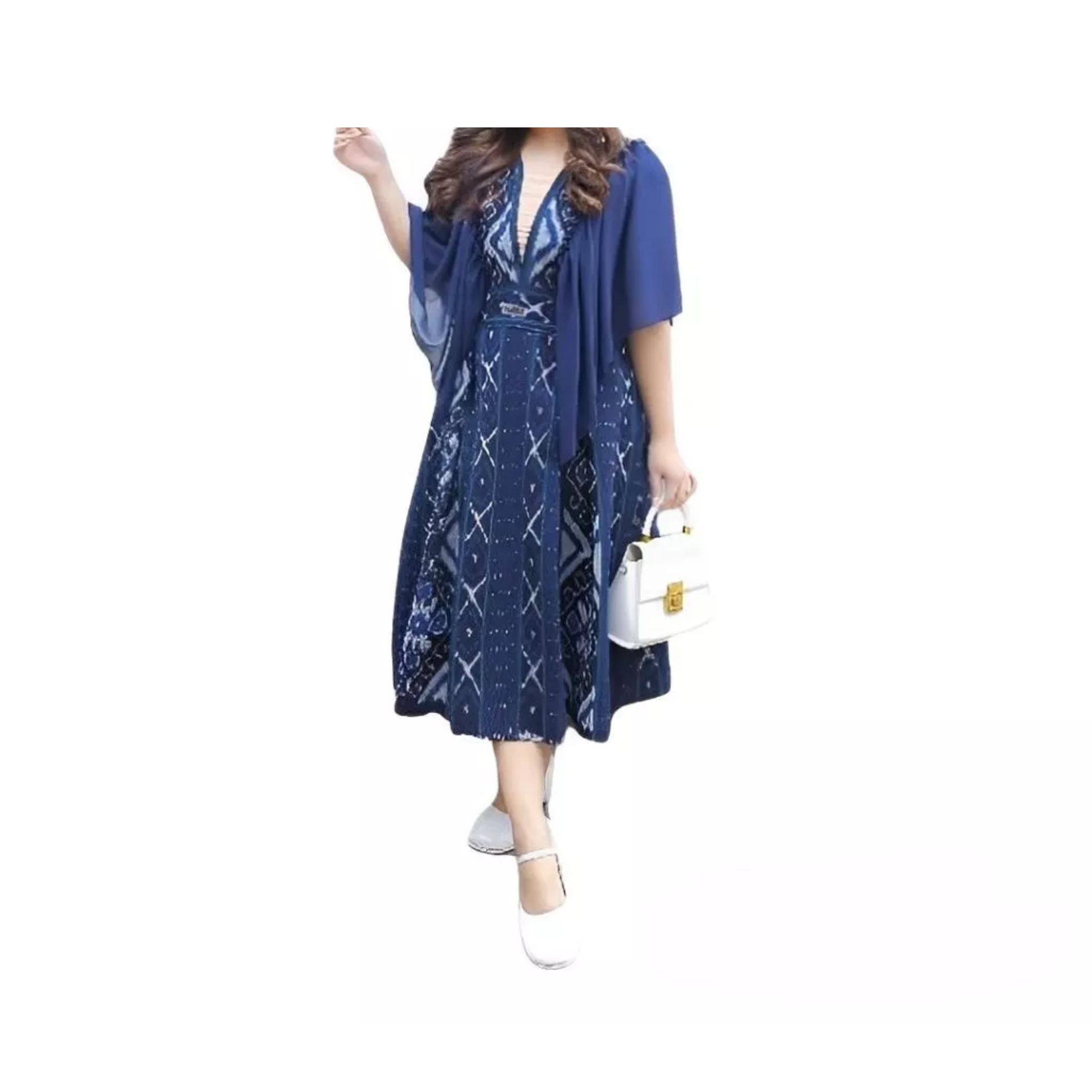 Batik Maheswara Dress Batik Modern Tenun Salma
