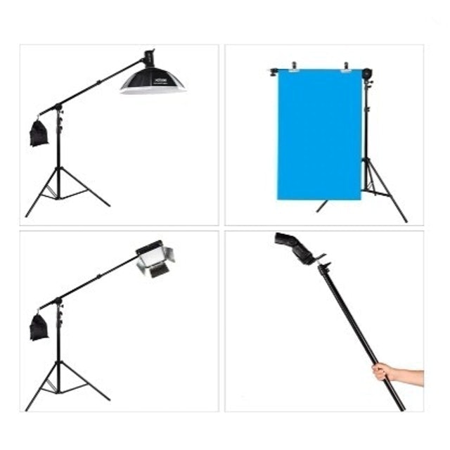 1 Light Stand Boom Arm Kit Full Set 3