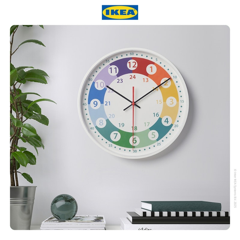 IKEA KORVTRÄD Wall Clock Multicolor 5
