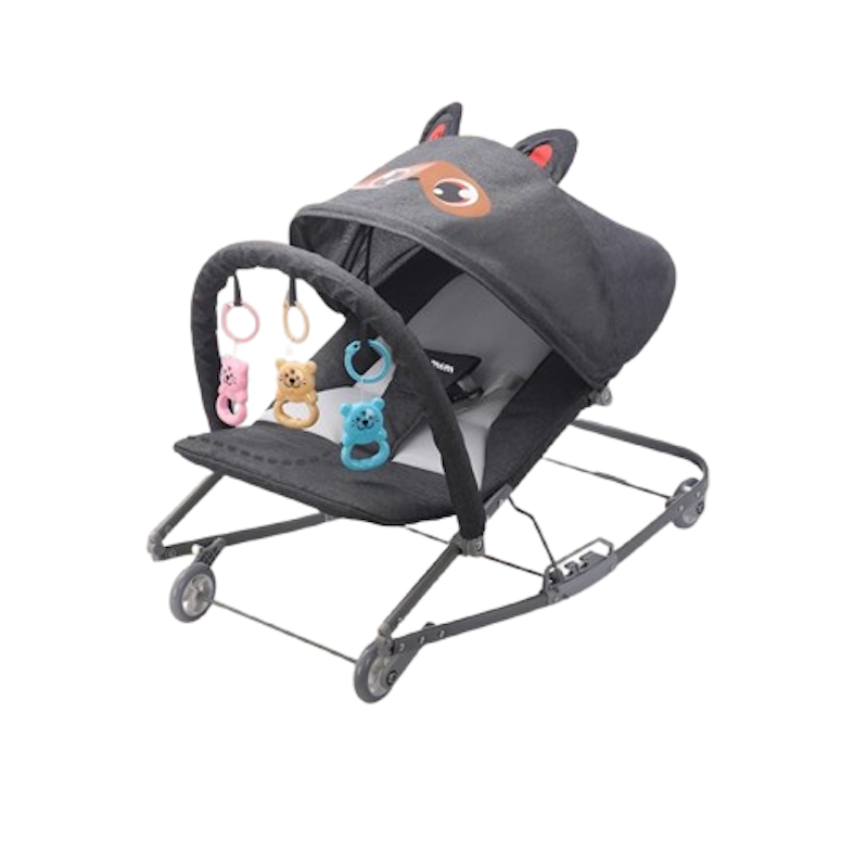 Kitty Mom Rocking Chair Baby Bouncer 1