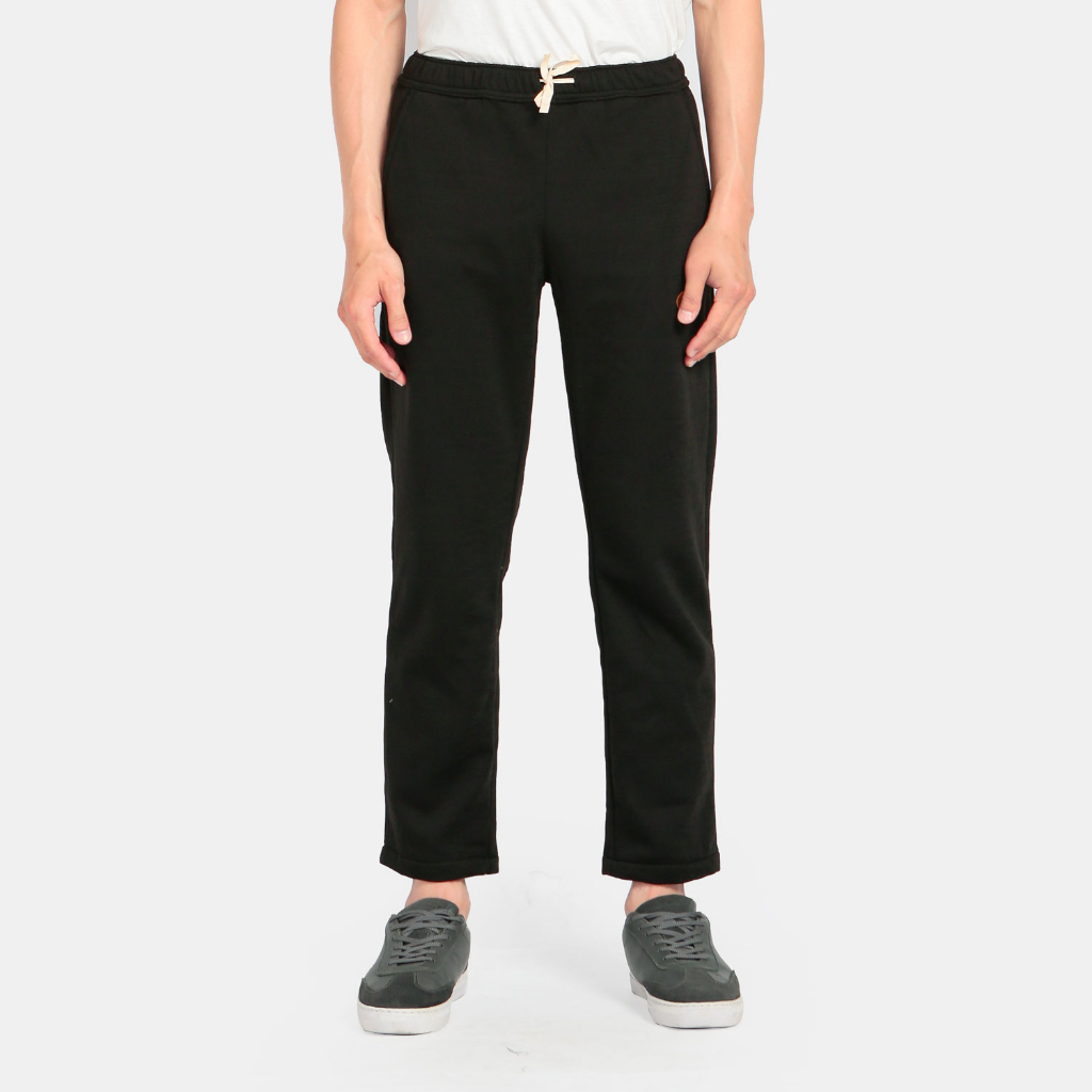 Celana Olahraga Jogger Black Sweatpants 2