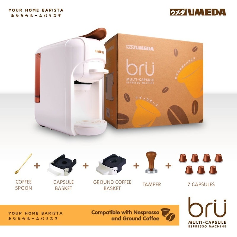 UMEDA brü Multi-Capsule Espresso Machine 5
