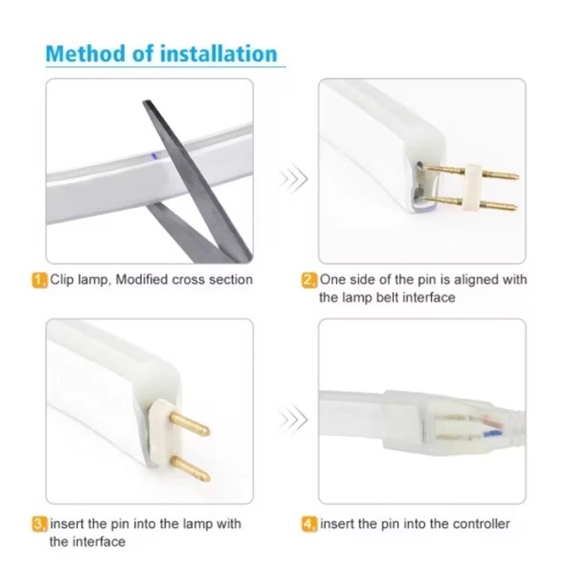 FUYAO LIGHTING LED Neon Strip Flexible 3