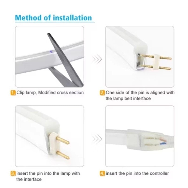 FUYAO LIGHTING LED Neon Strip Flexible 3