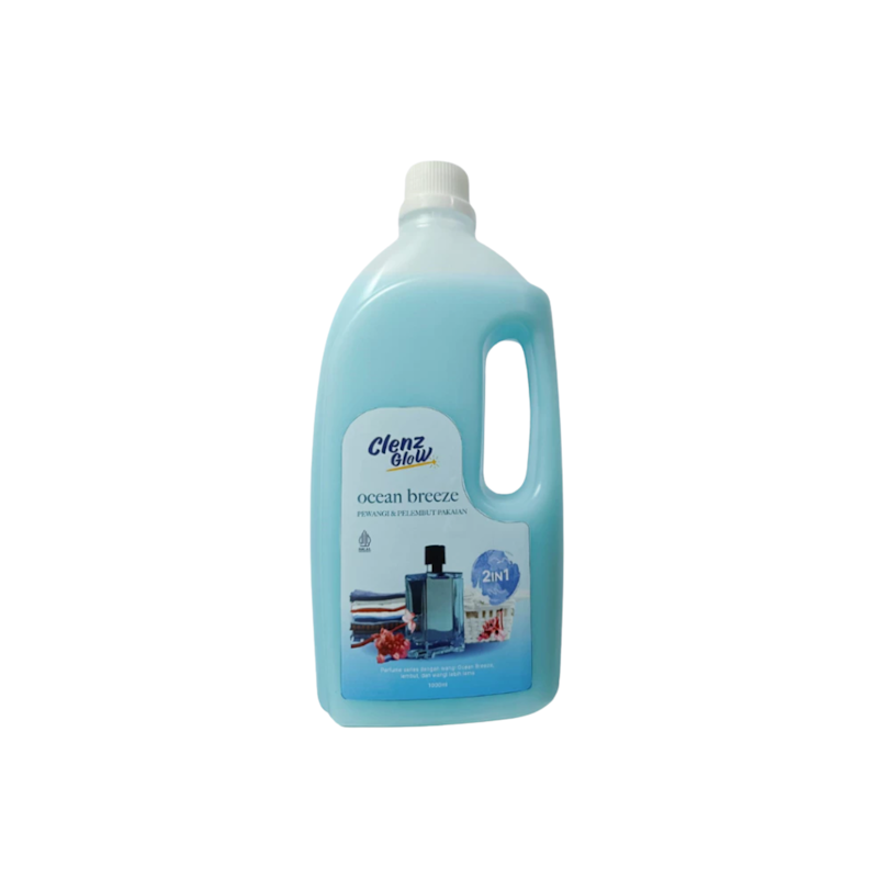 Clenz Glow Pewangi dan Pelembut Pakaian Laundry Ocean Breeze 1