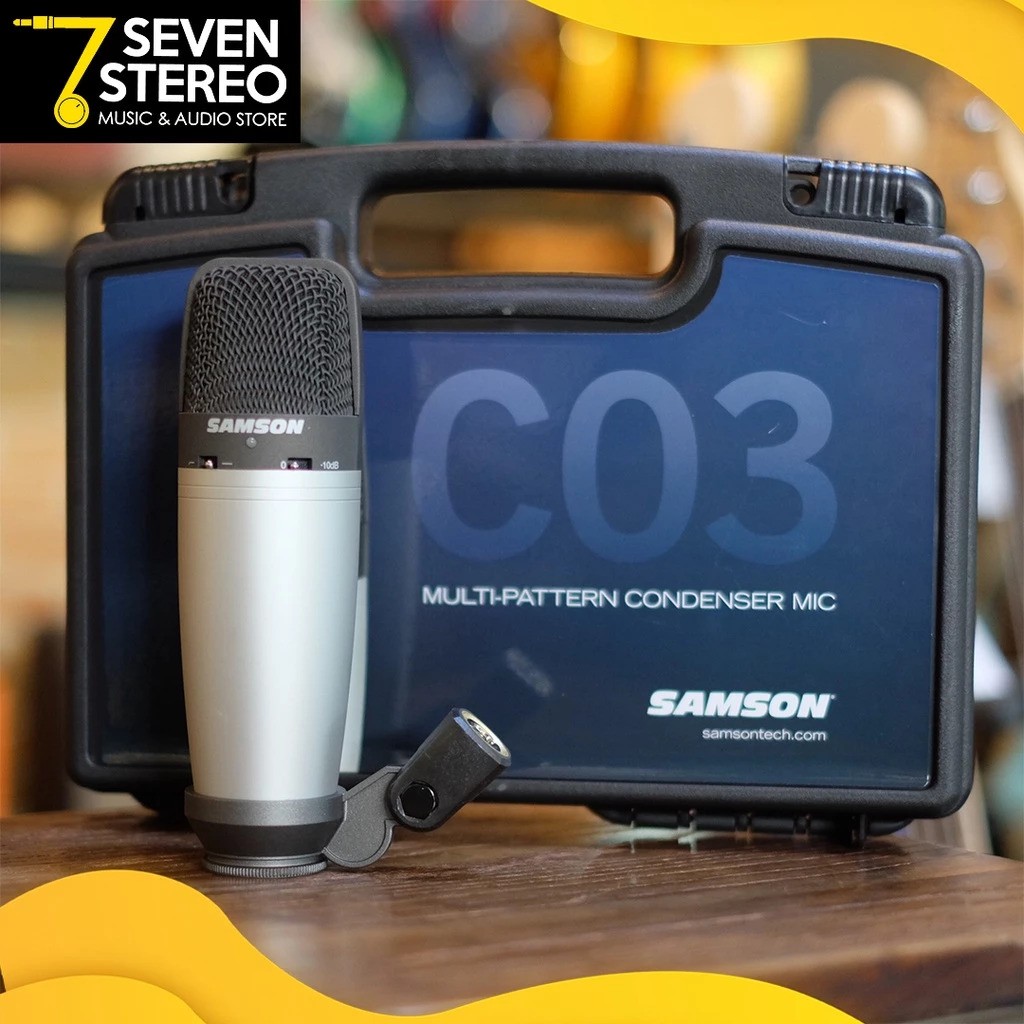 Samson Technologies Samson Multi-Pattern Condenser Microphone  C03