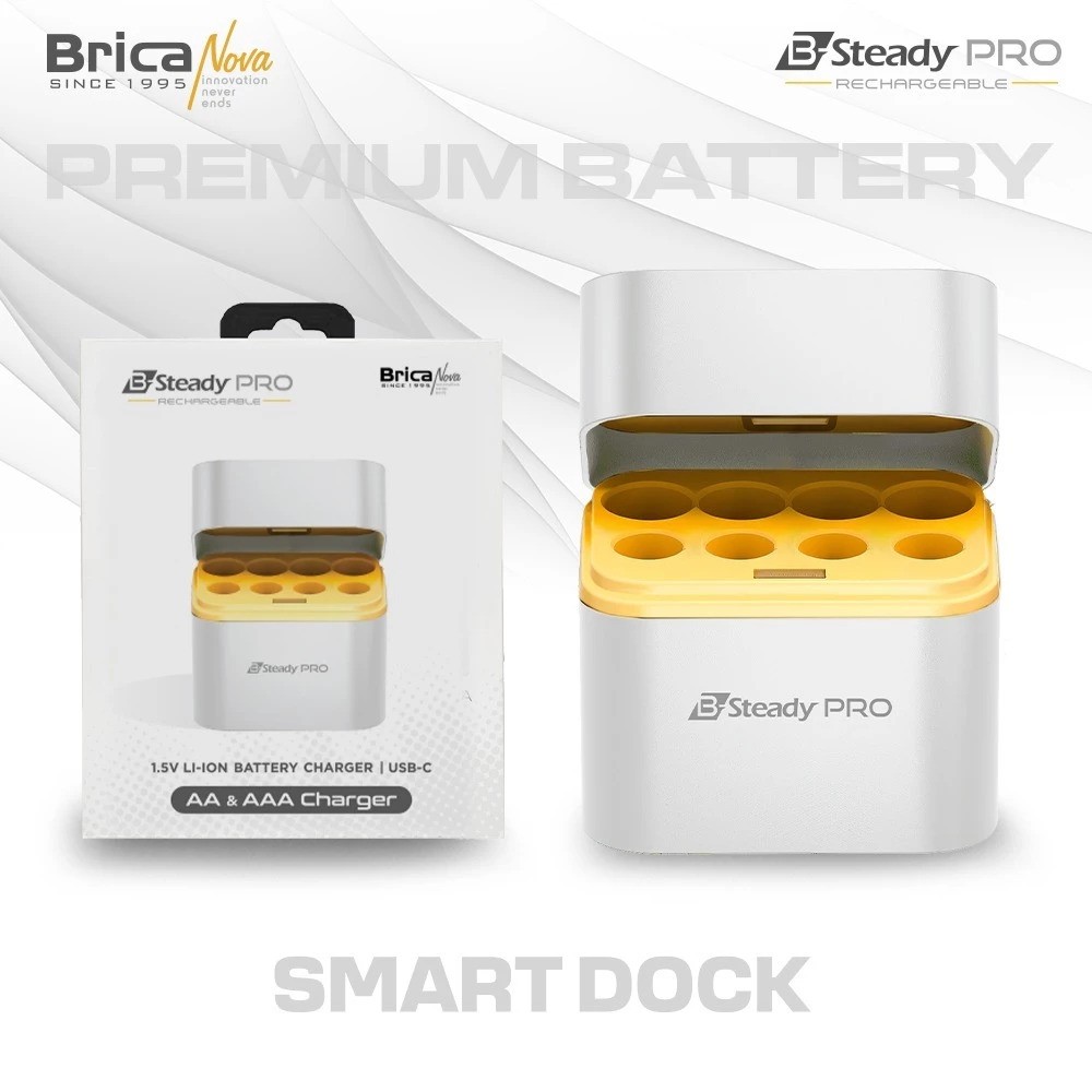 Brica B-Steady PRO 1.5V Li-Ion Battery Charger 4