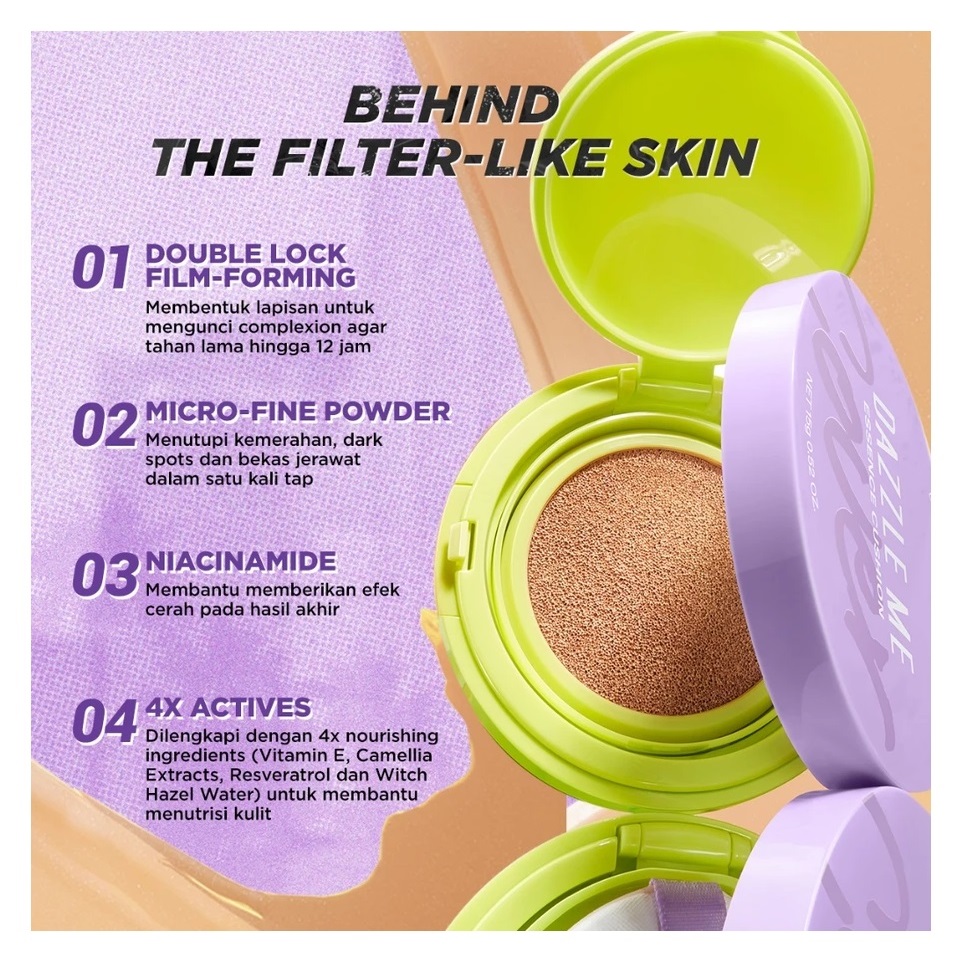 HEBE Beauty Style DAZZLE ME Better Than Filter Essence Cushion (04 Medium Fawn)