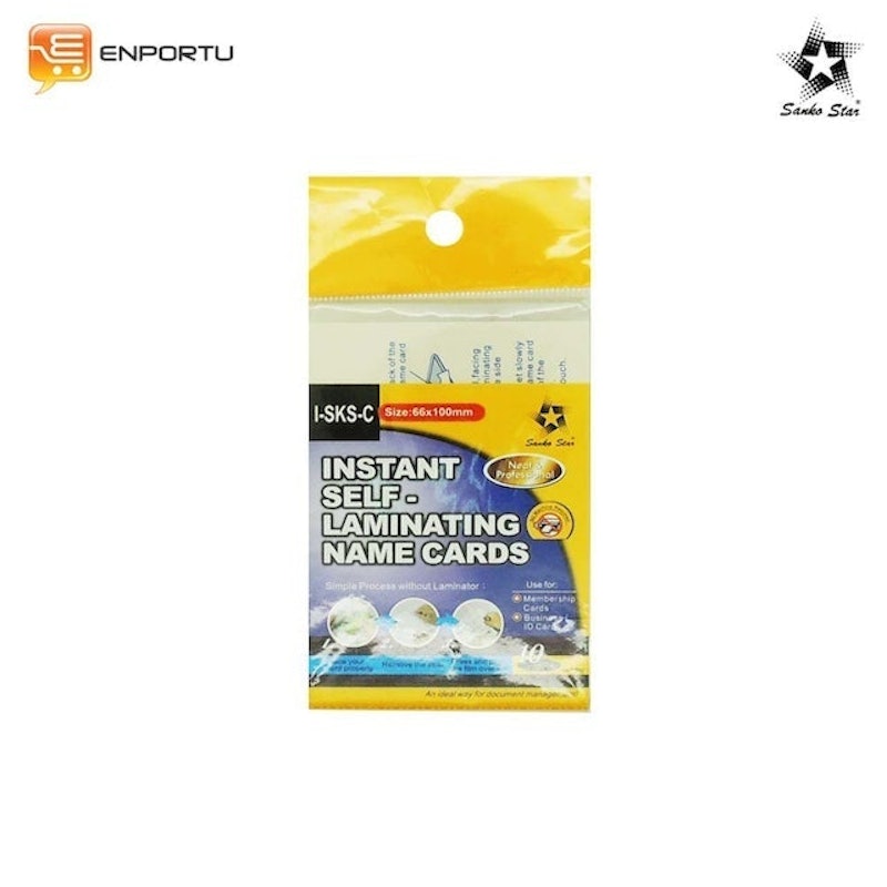 Instant Self-Laminating Name Cards 3