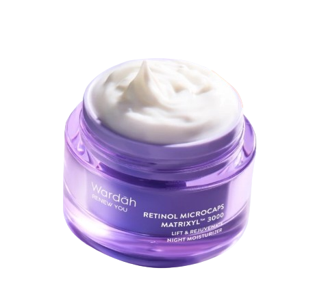 Wardah Renew You Retinol Microcaps Matrixyl™ 3000 Lift & Rejuvenate Night Moisturizer