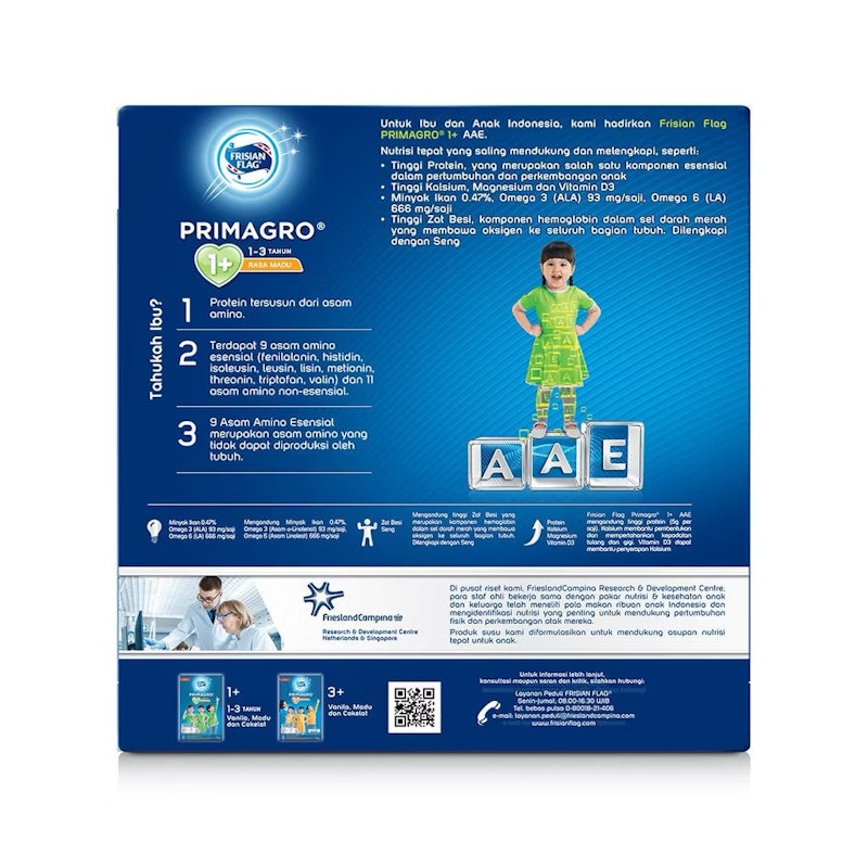 Frisian Flag Primagro 1+ Madu 2