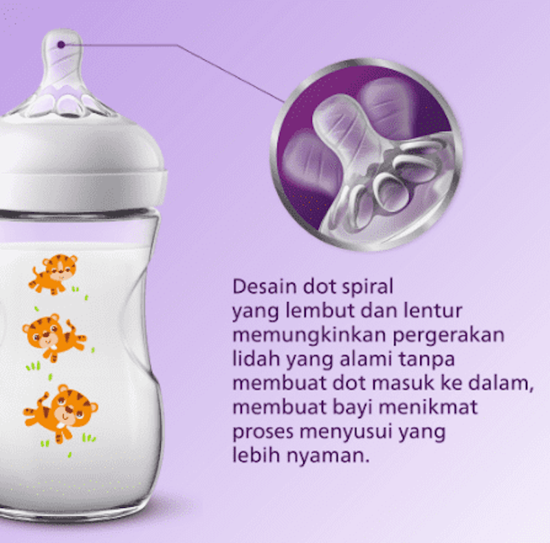 Botol Susu Natural Tiger 2