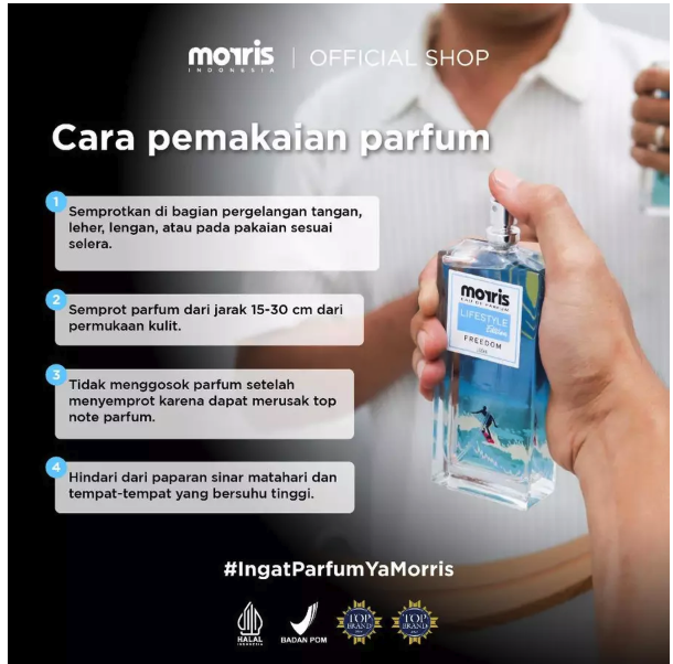 Aroma Prima Livindo Morris Eau De Parfum Lifestyle Edition Metropolis