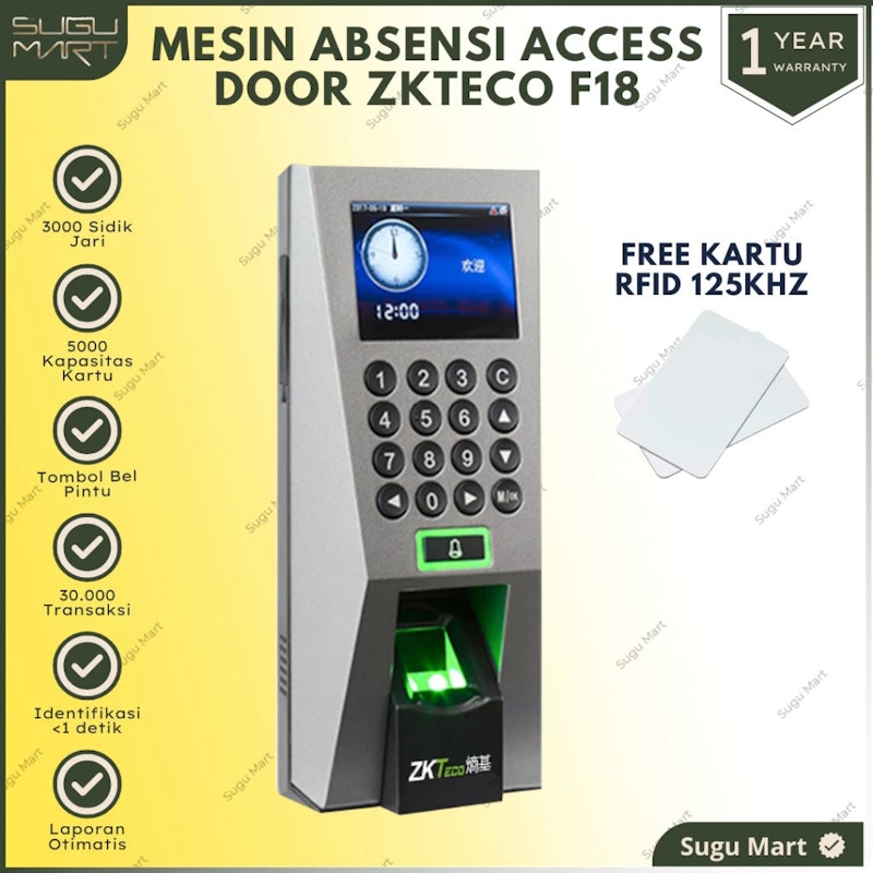 ZKTeco Mesin Absensi 5