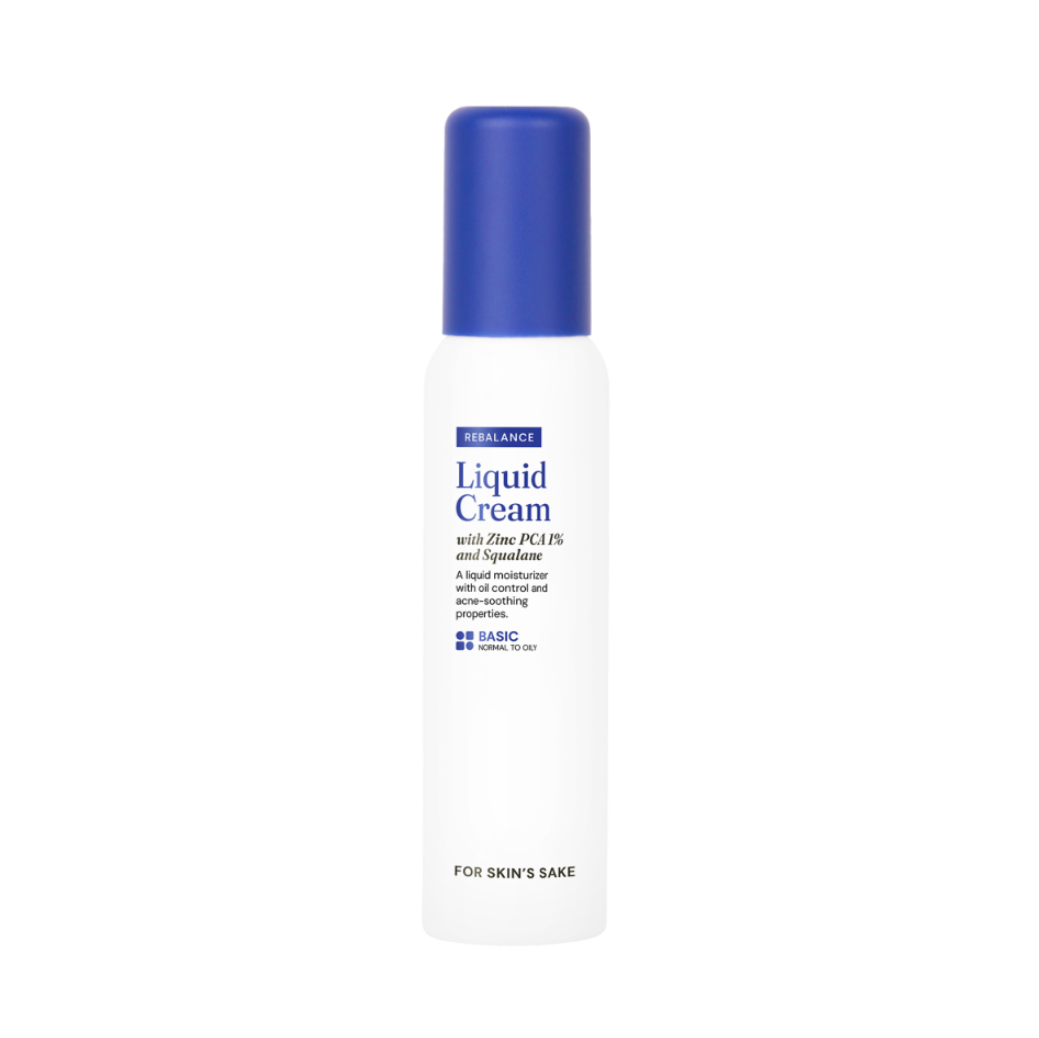For Skin's Sake FSS Liquid Cream Moisturizer with Zinc PCA 1% & Squalane
